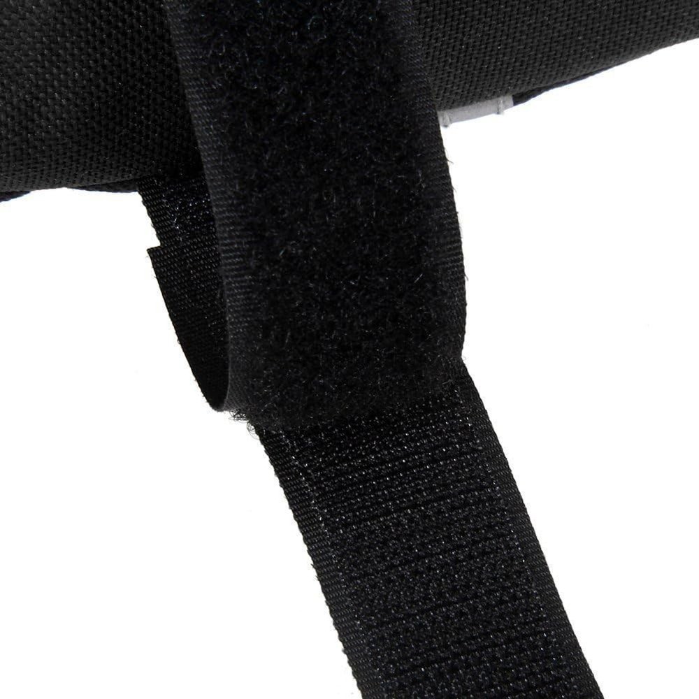 Compact Bicycle Frame Bag - Reflective, Lightweight & Easy to Install, Black