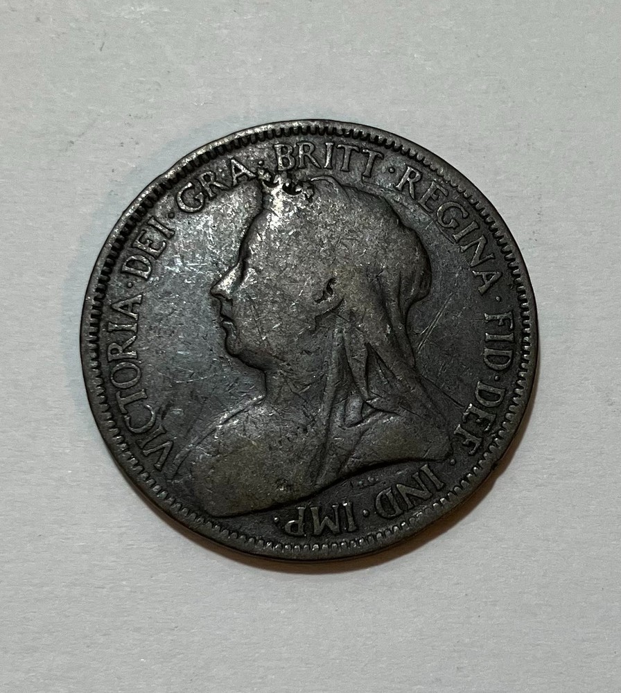 1898 Great Britain Half Penny