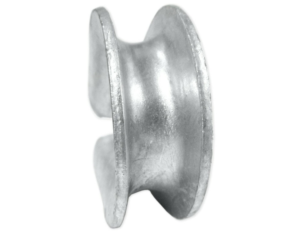3/8" x 75' Fiber Core Wire Rope Winch Line Plain Cable with Additional Thimble