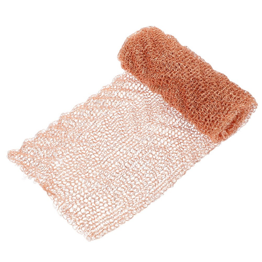 1 Roll Copper Mesh Funnel Distilling Mesh Screen Pot Distilling Copper Roll Mesh