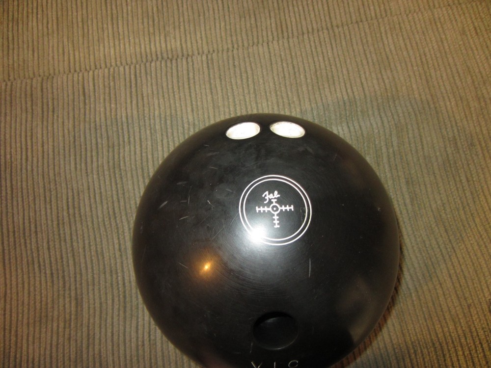 HAMMER FAB Urethane Black Bowling Ball 16 lbs Single Drill