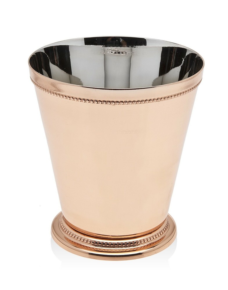 Copper Beaded Vase