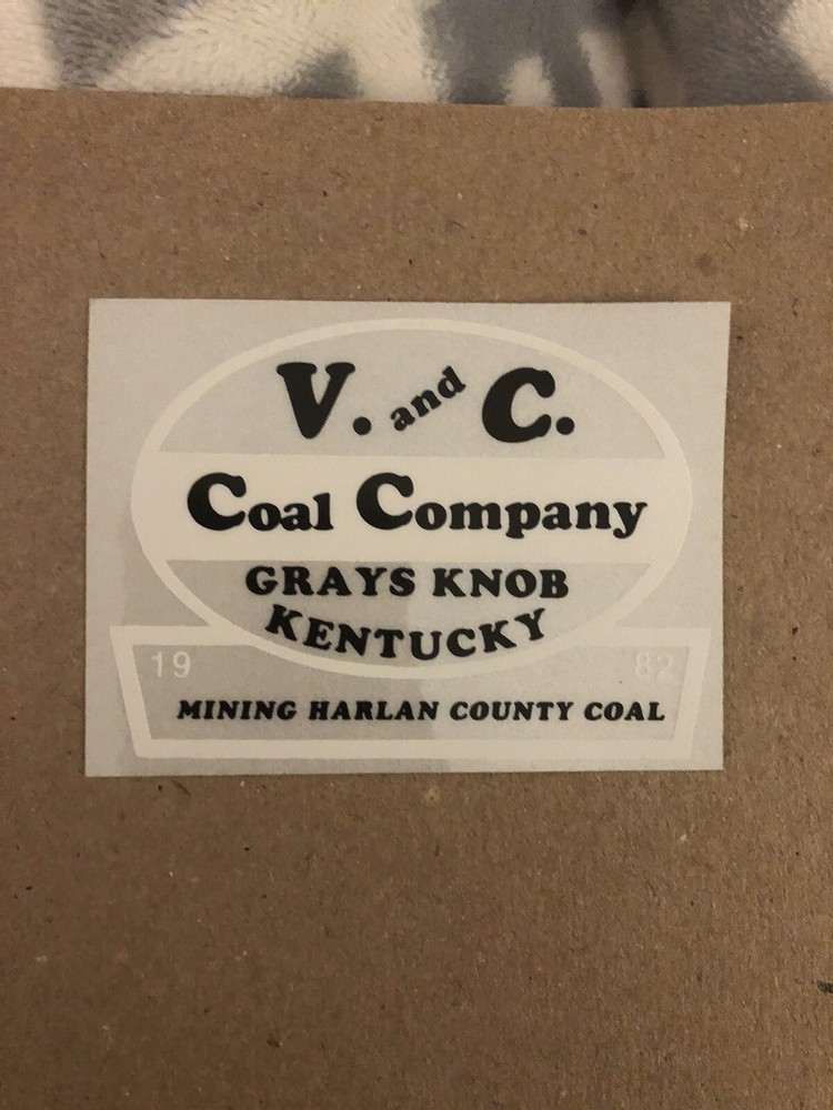 coal mining stickers nice older coal companies
