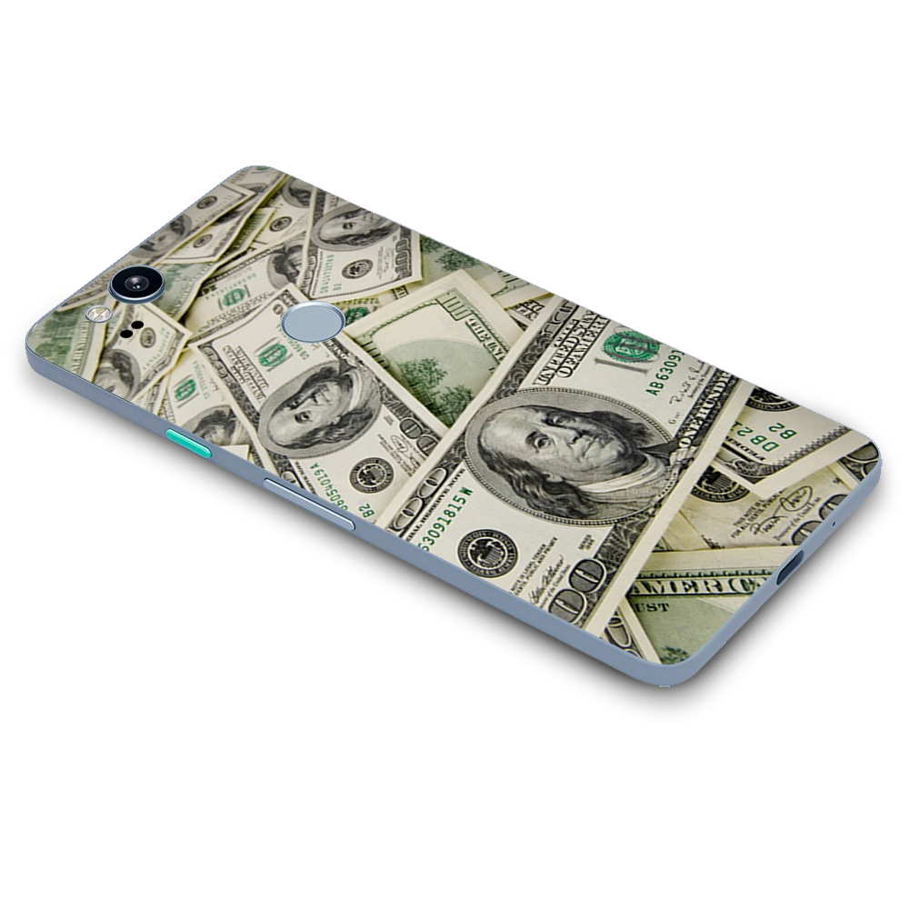 Google Pixel 2 Skins Decal Wrap Cash Money