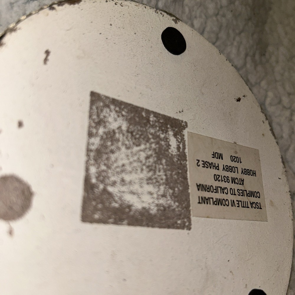 5.1” Candle Silver Circular Round Stand