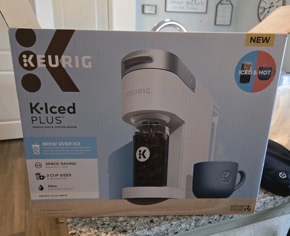 Keurig K Iced  Plus Single Serve Coffee Maker