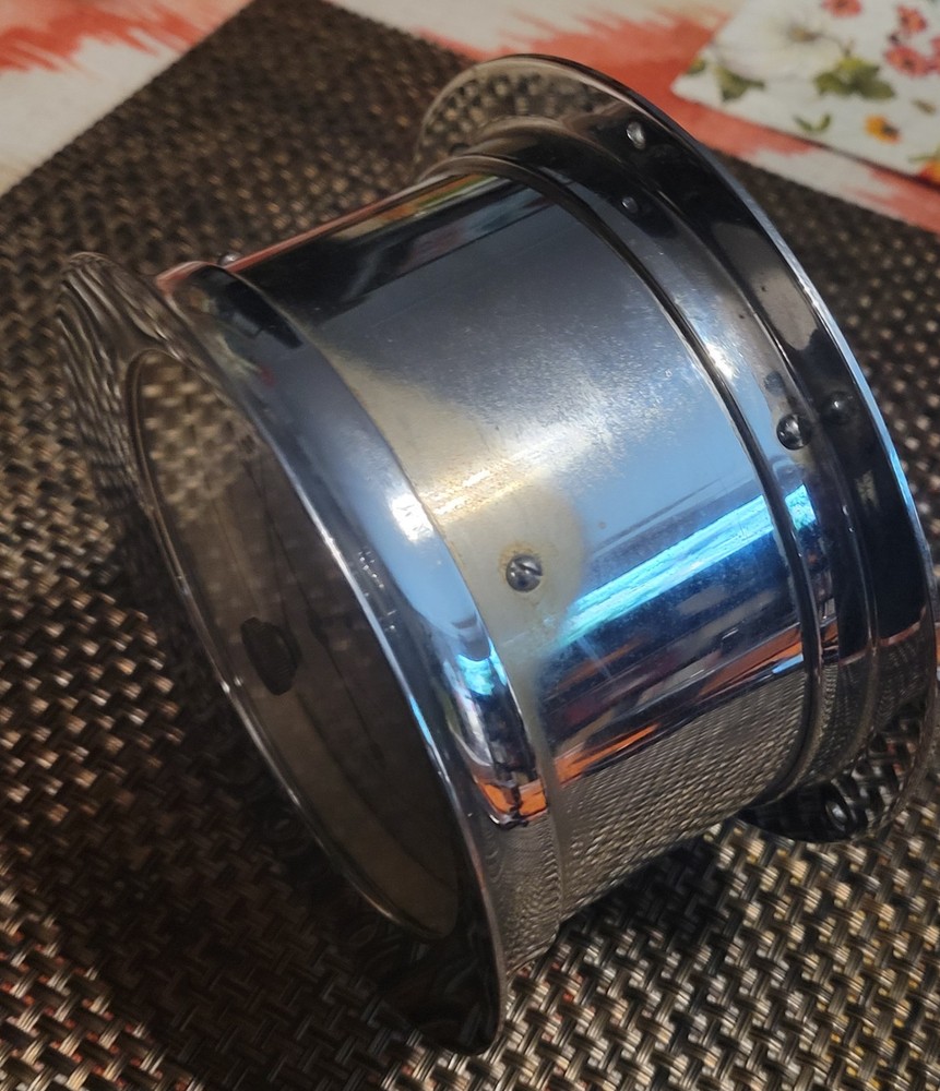 Seth Thomas Ships Barometer 1505 Corsair E537-010A. Chrome Case.