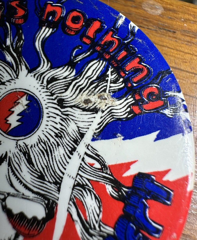 Grateful Dead Metal Pinback Button 2 Inches
