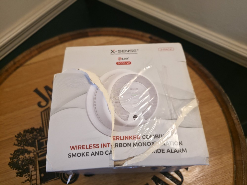 X Sense SC06-W Wireless Interconnected Carbon Monoxide Combo Alarm(3 PACK)