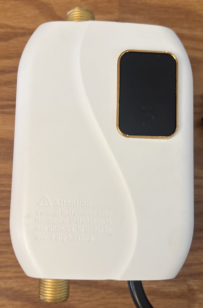 Electric Tankless Water Heater, 3000W 110V Instant Hot Water for Kitchen & RV