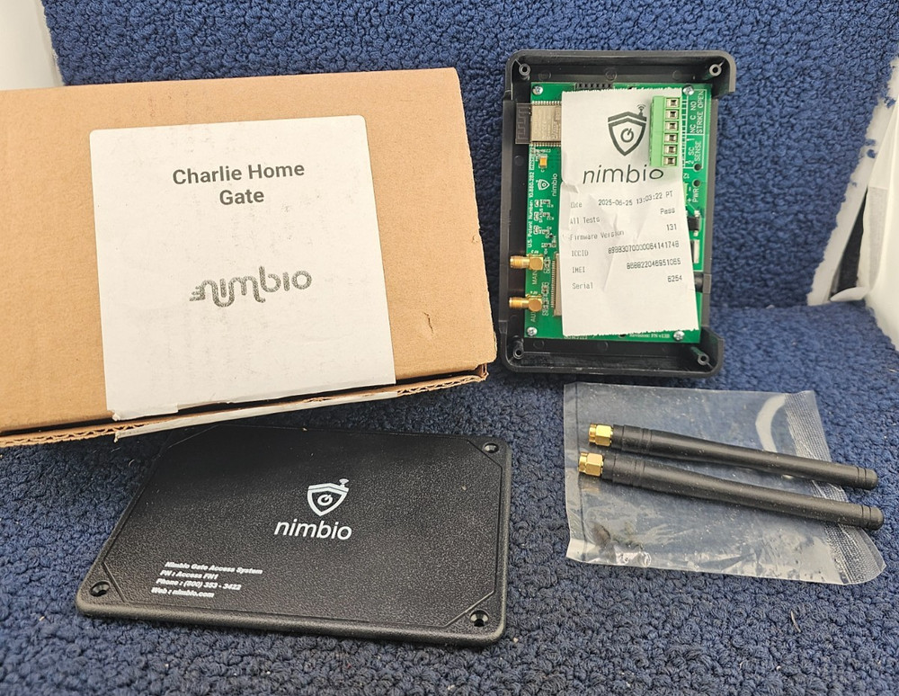 Nimbio Access FN1 Cellular Keyless Entry System - Black