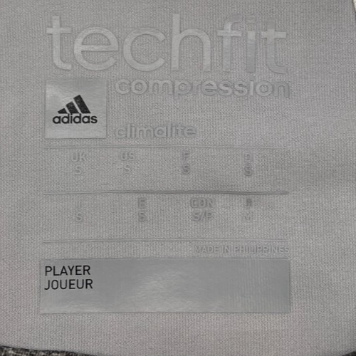 Adidas Techfit Gray & Black 1/2 Sleeve Compression Base Top Men's Multiple Sizes