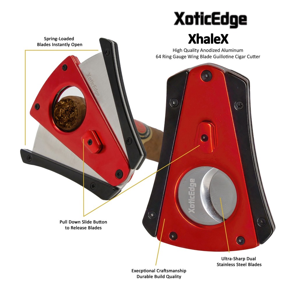 XoticEdge XhaleX (Red & Black)