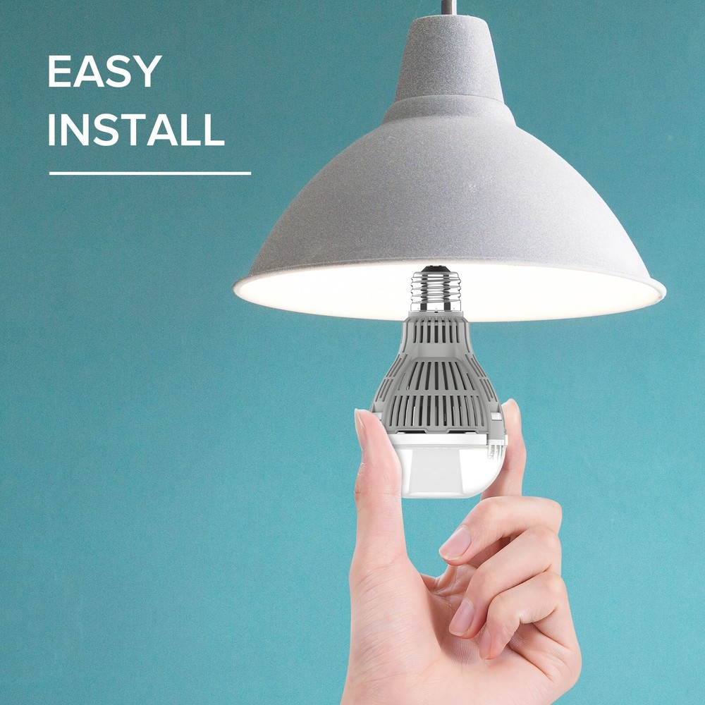 4 Pack 200W Equivalent LED Light Bulb A21 5000K 16W Home Energy Saving Efficient