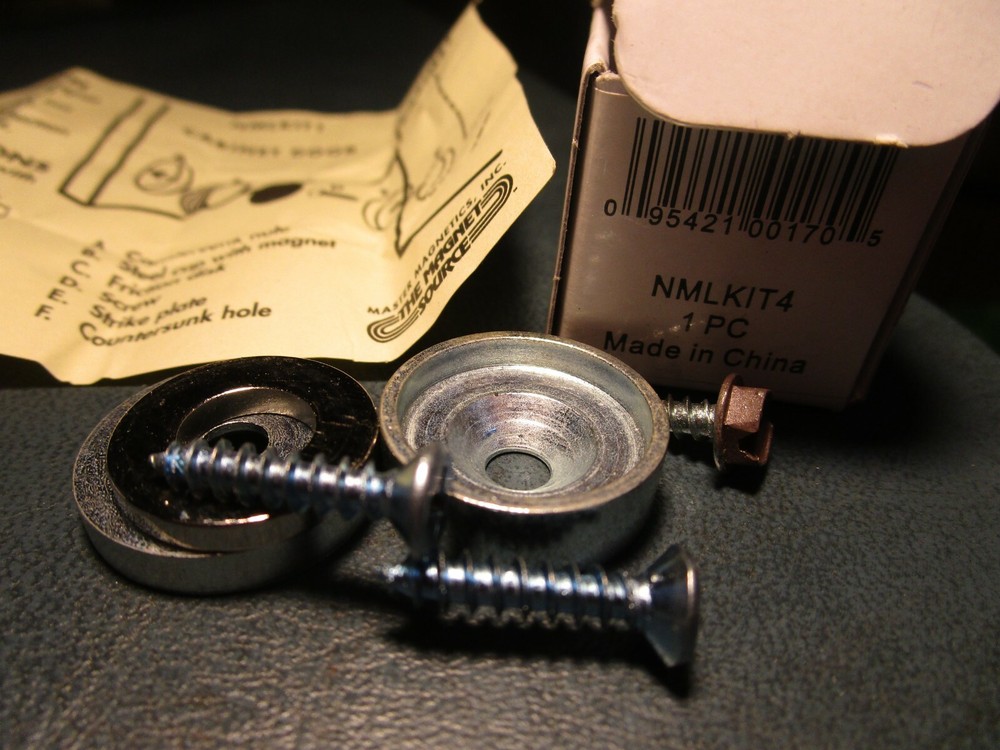 Master Magnetics Neodymium Latch Magnet NMLKIT4