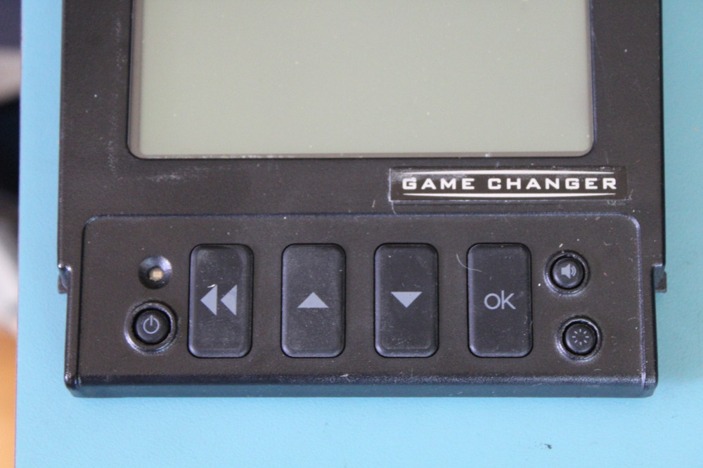 USED FORESIGHT GC2 GOLF TRAINER FRONT PANEL DISPLAY LCD + RUBBER KEYPAD
