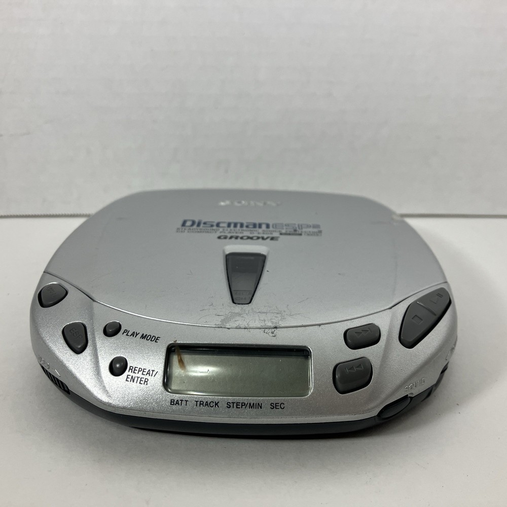 Sony CD Player Discman D-E405 ESP2 Portable WORKS