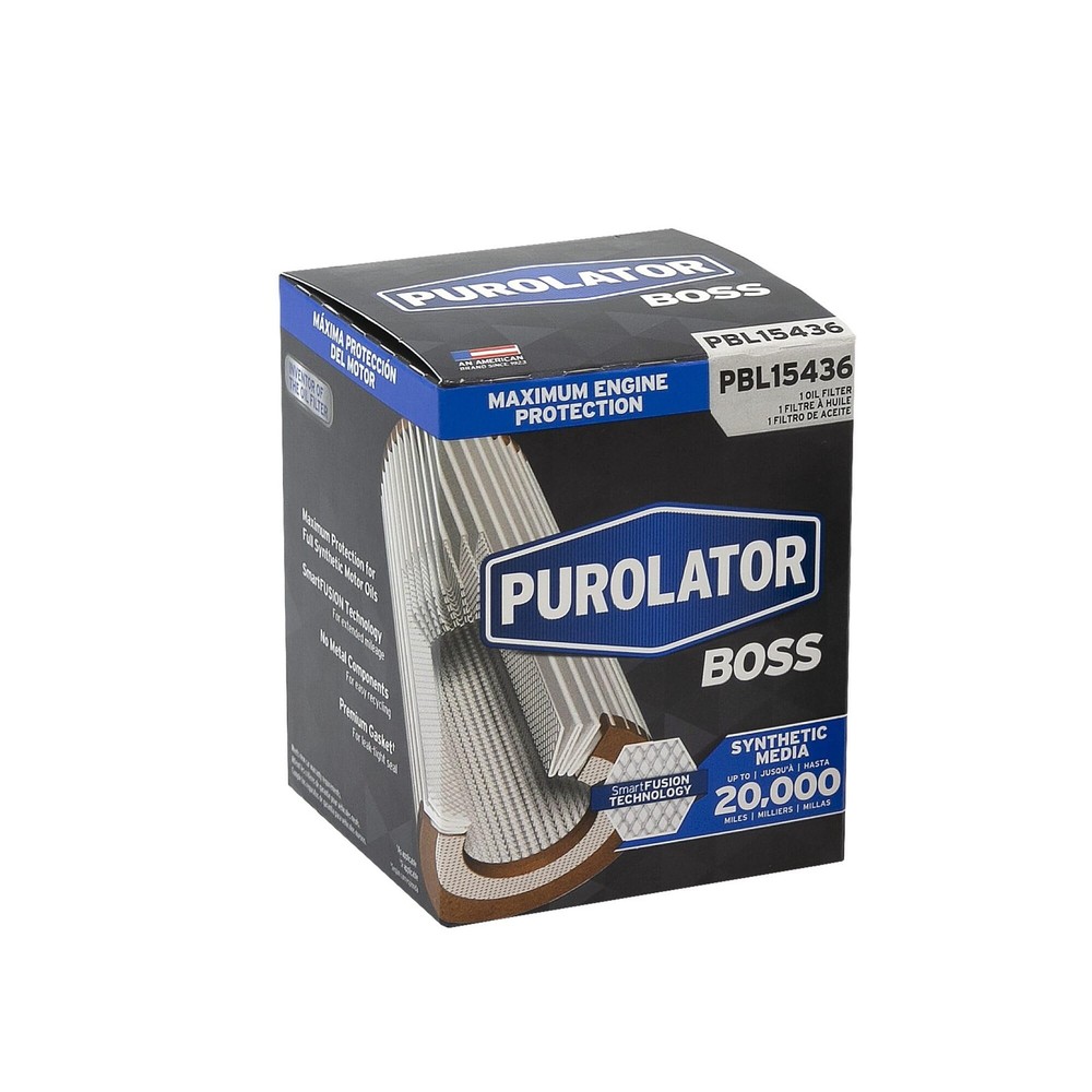 Purolator PBL15436 PurolatorBOSS Maximum Engine single filter, Black