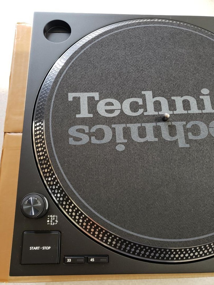 Technics SL-1200MK7-K Direct Drive Turntable System open box From Japan