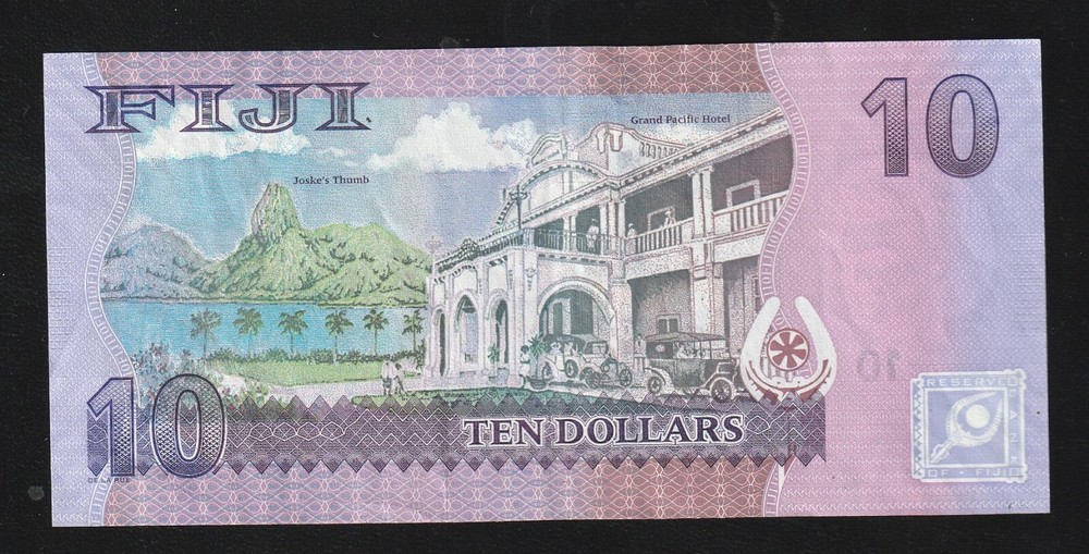 FIJI 10 Dollars ND 2012 P 116, Banknote