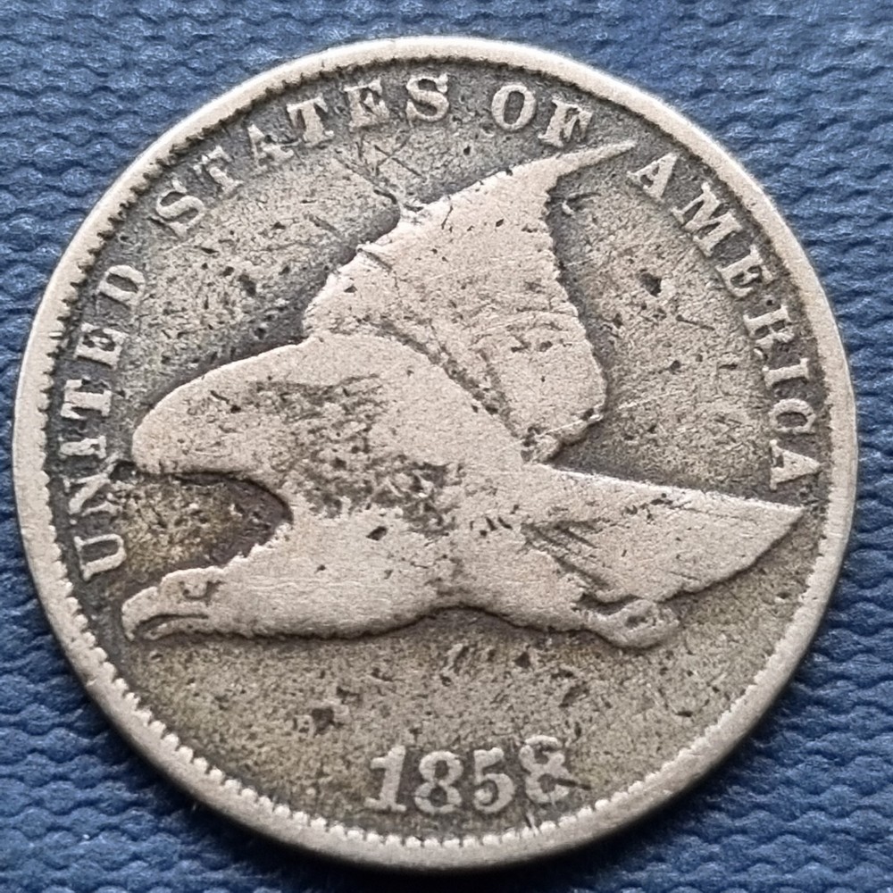 1858 Flying Eagle Cent 1c Better Grade #81709