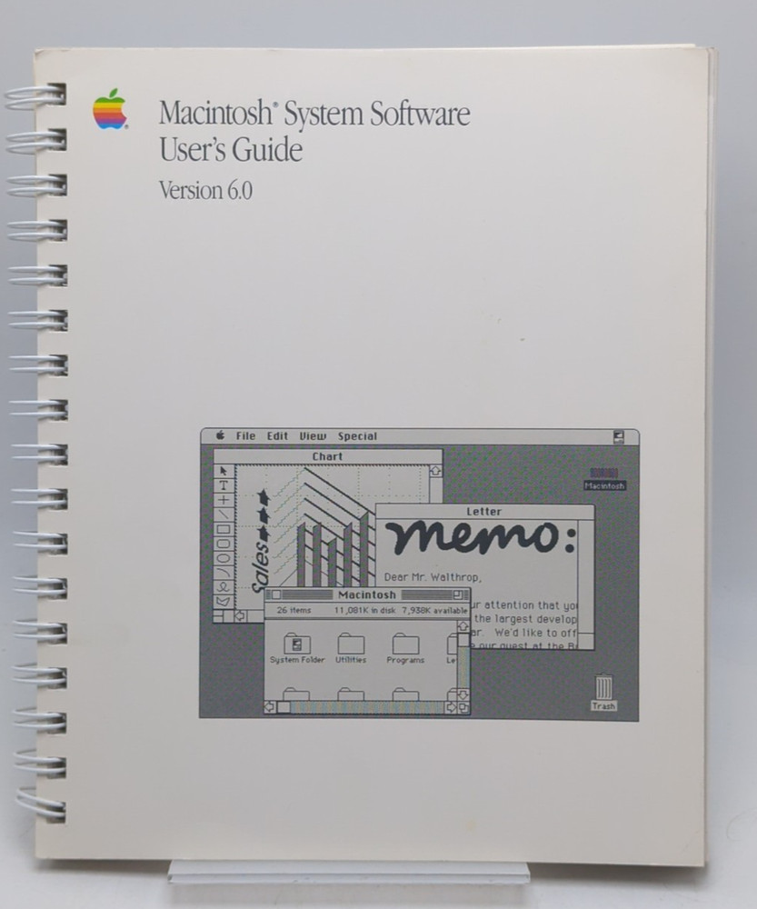 Apple Macintosh System Software User's Guide Version 6.0 - 1988