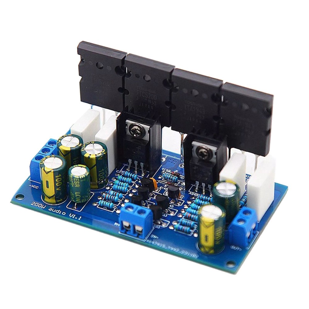 DC 35-60V 200W Mono Power Amplifier Board HiFi PCB Audio Amp Module Replacement