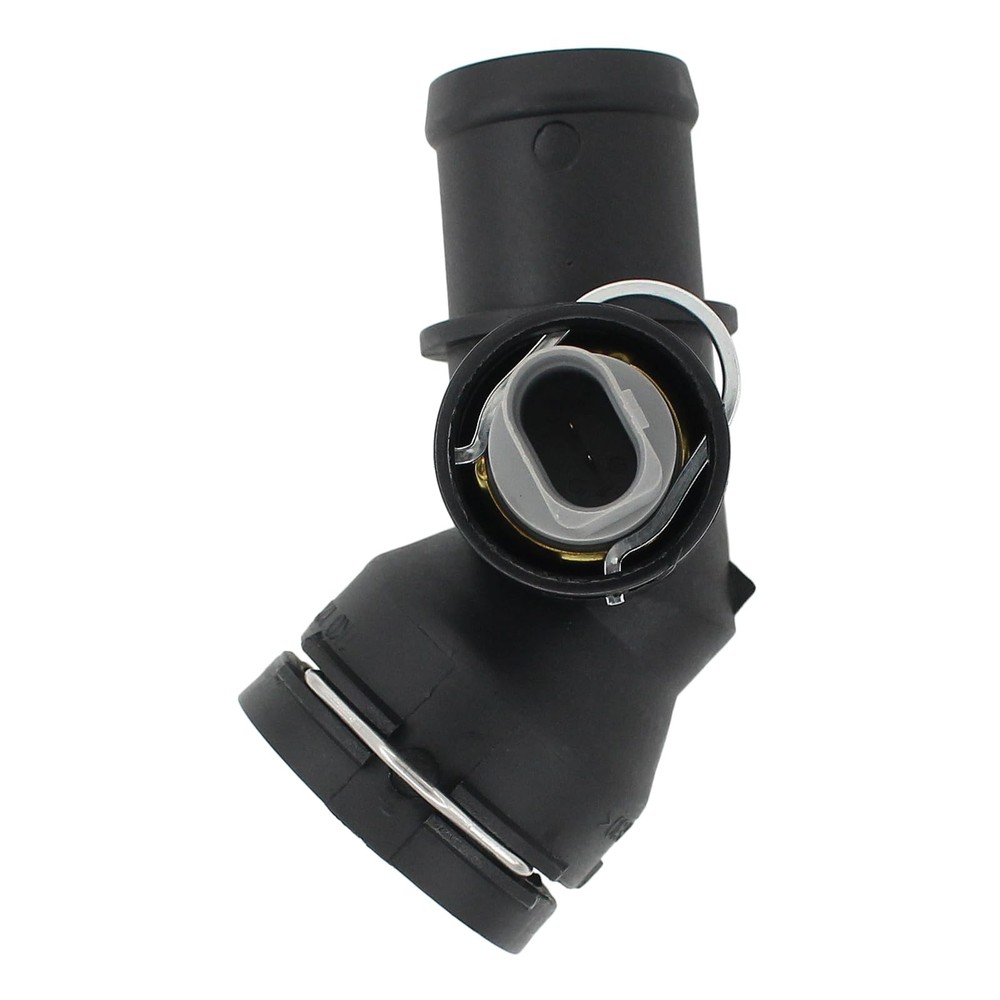 Roneeson Radiator Coolant Upper and Lower Hose Coupling Adapter Black
