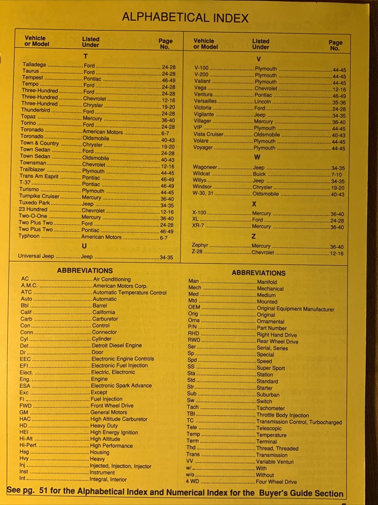 Cole Hersee Co. Vehicle Application Guide Illustrated Guide Form No. D-493-C