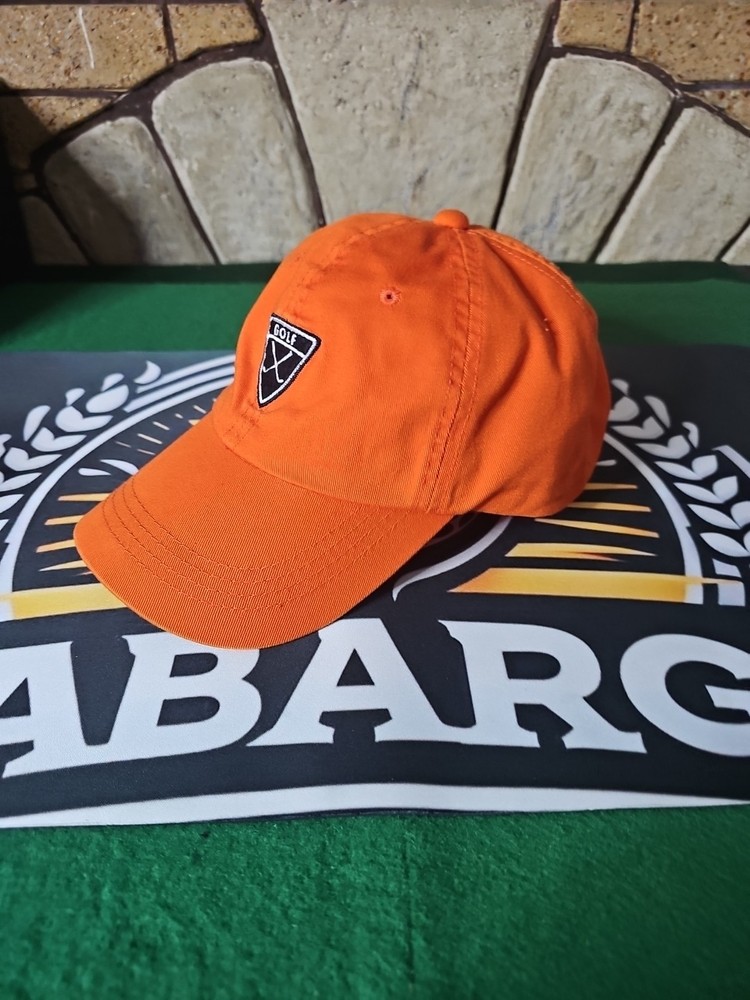 Signatures Golf Hat / Adjustable Strapback / Orange