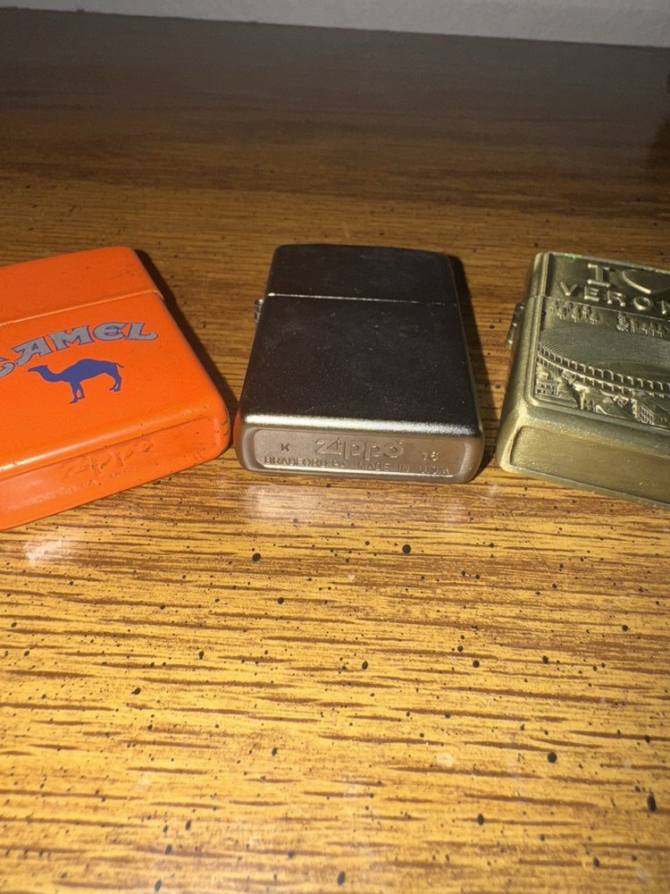 Lighters- Camel, Zippo, Etc