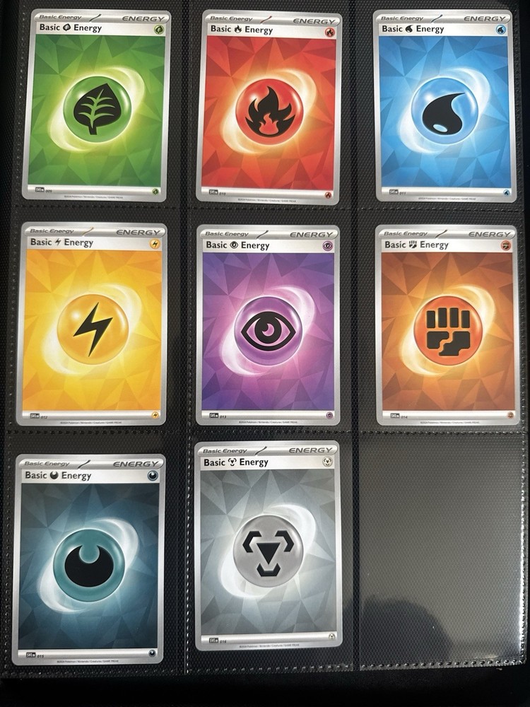Complete Stellar Crown Base Set With Holos + EX + Energies!
