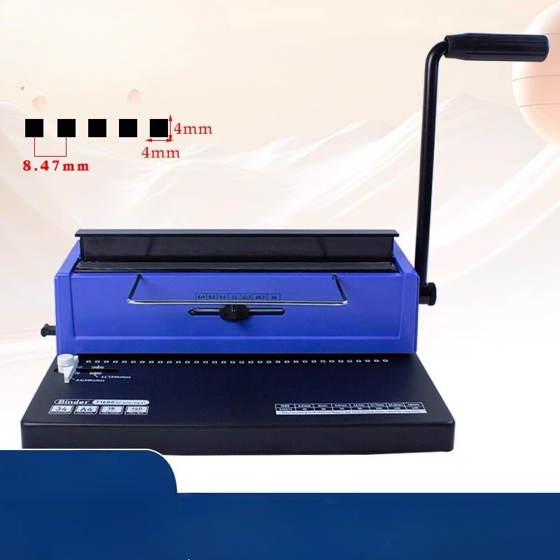 Coil Binding Machine, Ring Binding Punching, 30 Holes, Manual Punching Machine