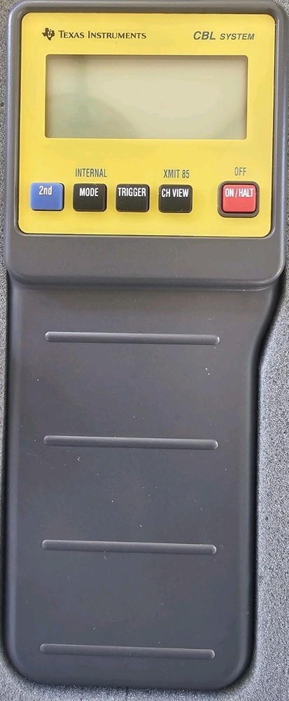 Texas Instruments CBL System Laboratory Collecting Data Device