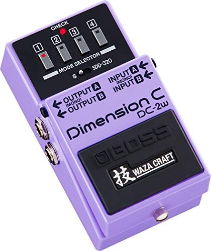 BOSS DC 2W Dimension Chorus Effects Pedal Analog Sound with Modern Features
