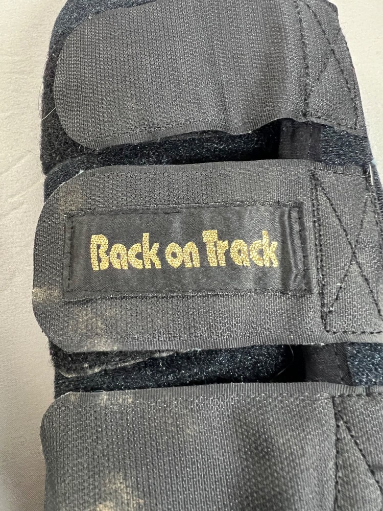 Back on Track Black Classic Therapeutic Exercise Support Boots (Size M - Hinds)