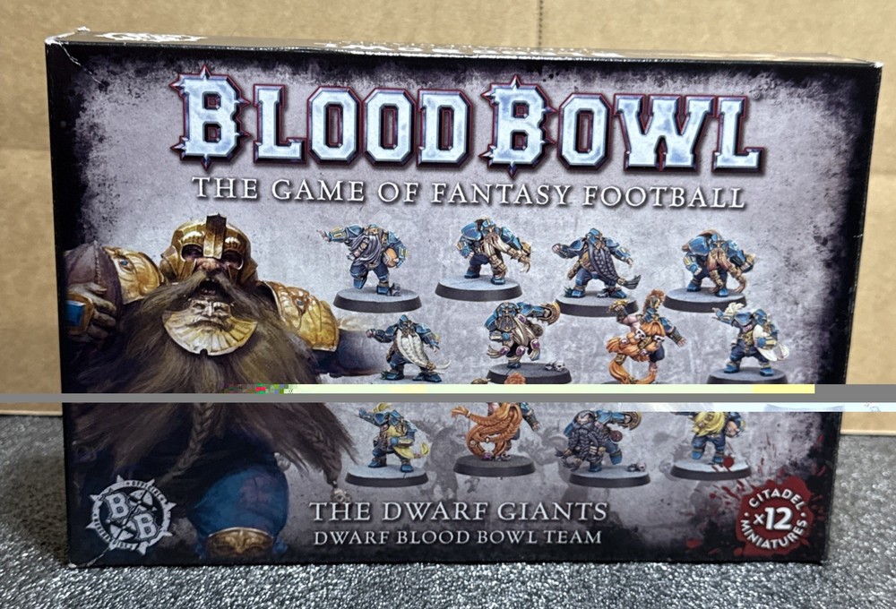 THE DWARF GIANTS BLOOD BOWL TEAM Games Workshop
