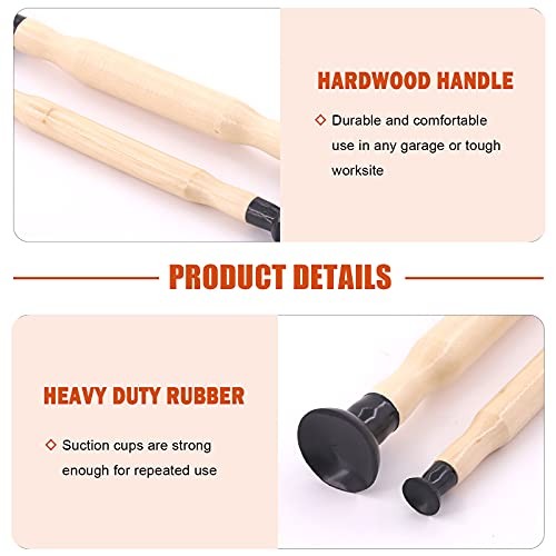 12Pcs Valve Spring Compressor with Valve Lapper Set Auto Compression C-Clamp