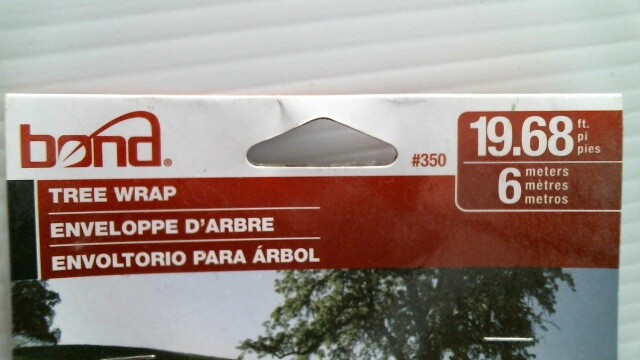 Bond Brown Polypropylene Tree Wrap 19.68 Ft (00350) FS