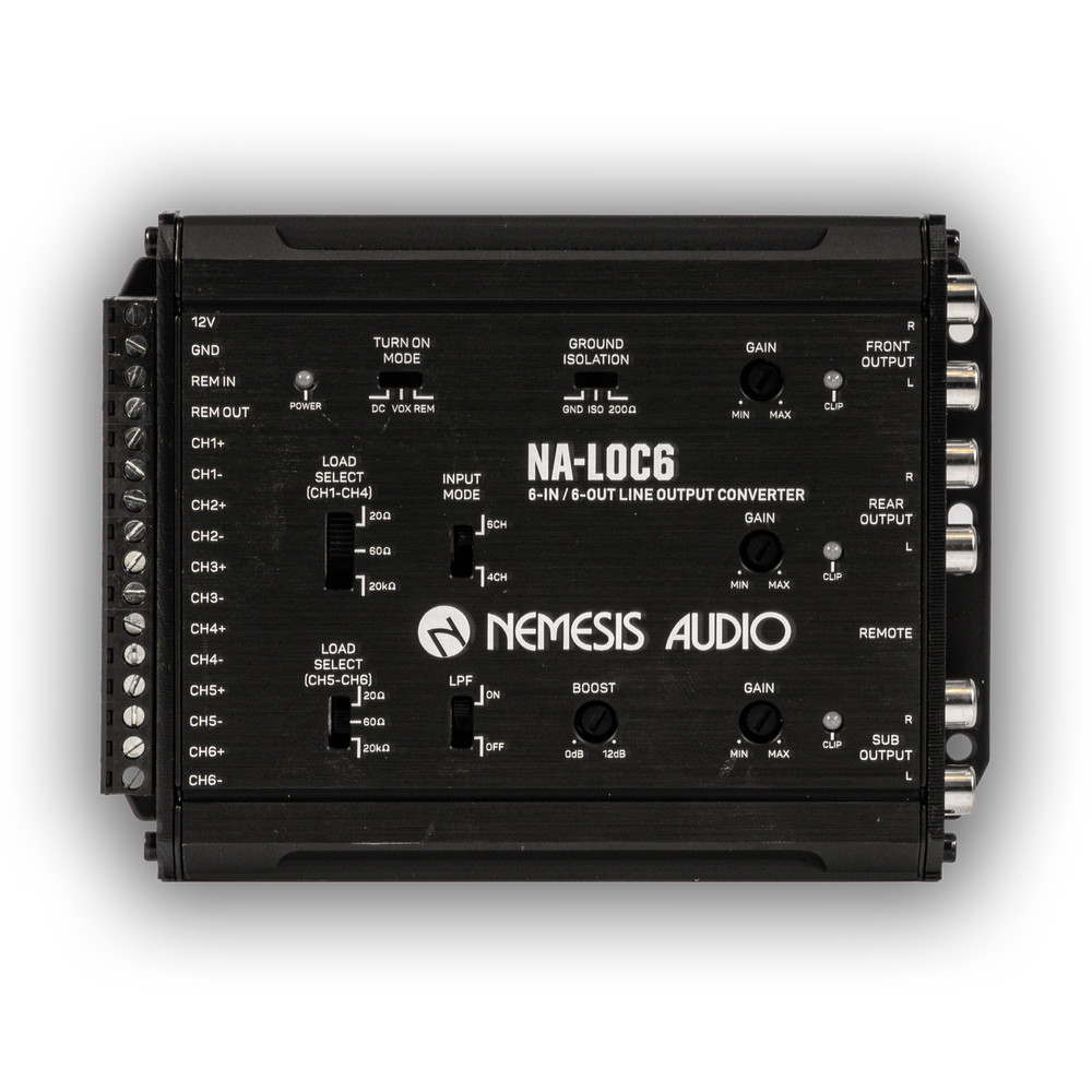 Nemesis Audio NA-LOC6 6-Channel Line Output Convertor
