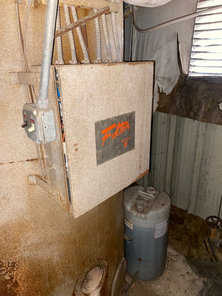 Fulton Gas fired steam boiler