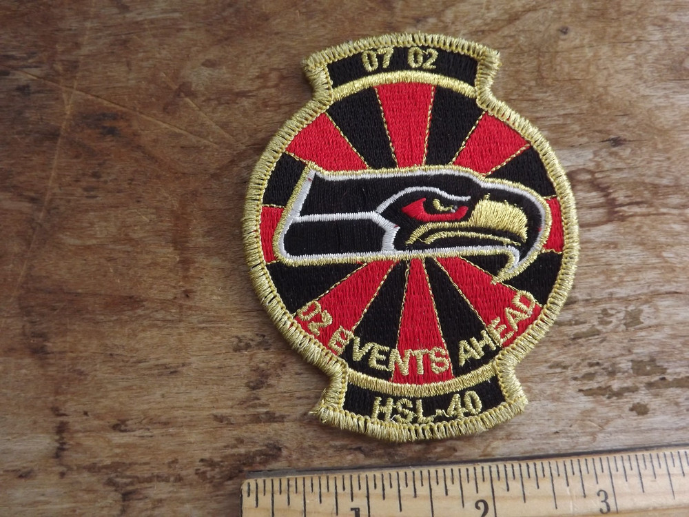 Navy HSL-40 Squadron Patch - INV# C1093