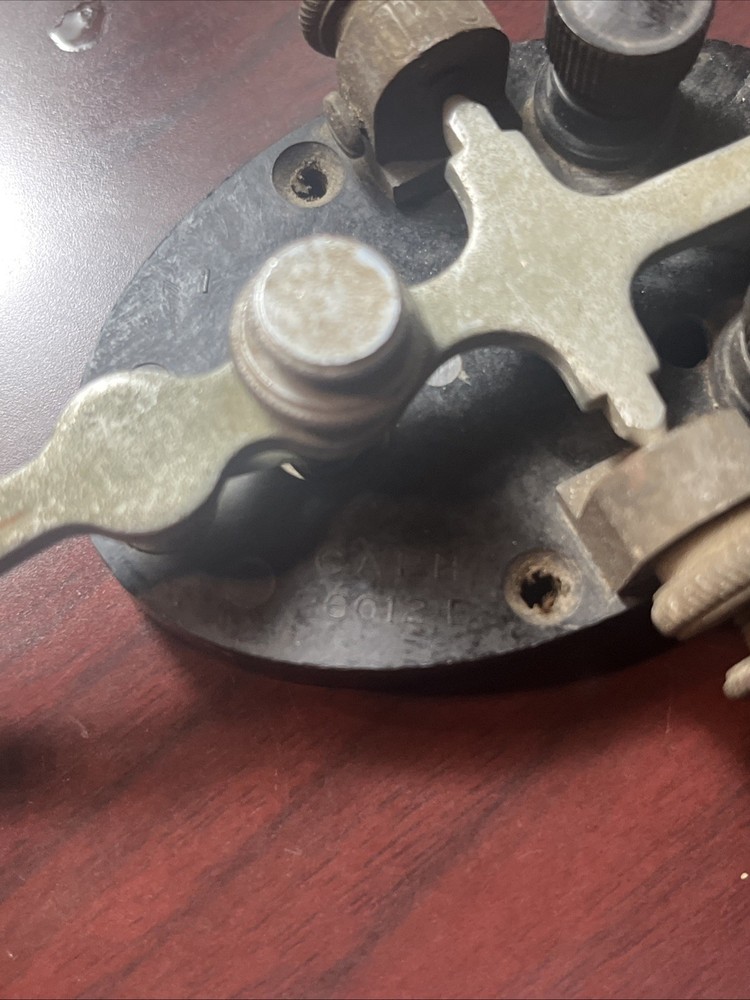 RARE U.S. NAVY WW2 McElroy Telegraph Key CAPH 26012 B