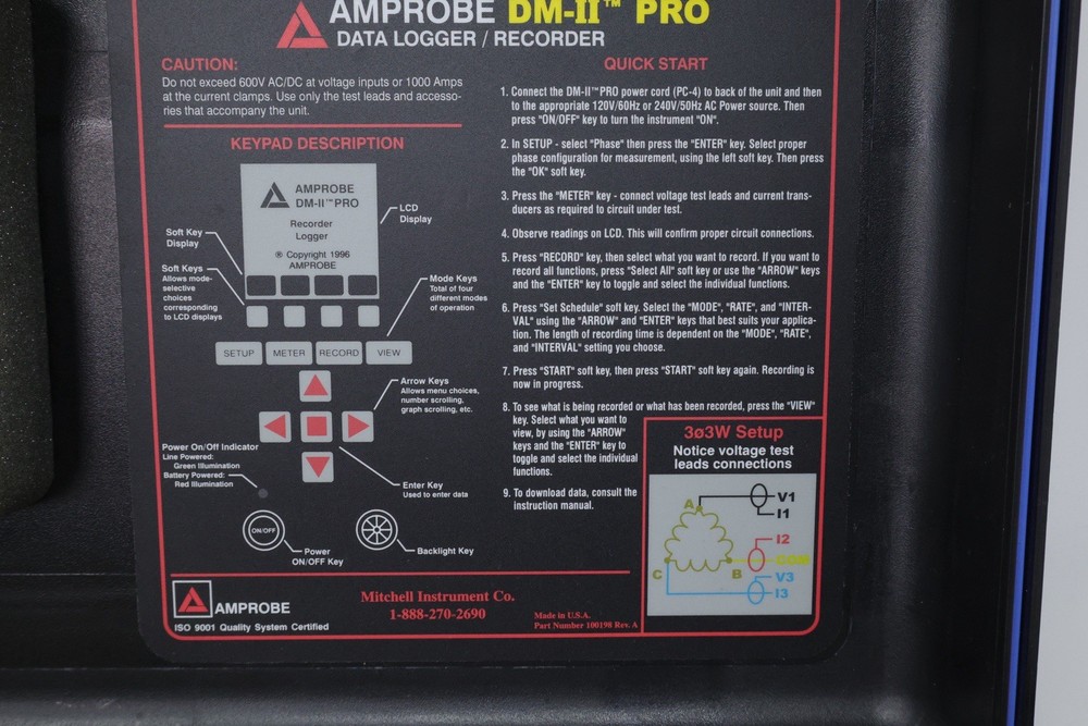APMROBE DM II PRO DATA LOGGER RECORDER **