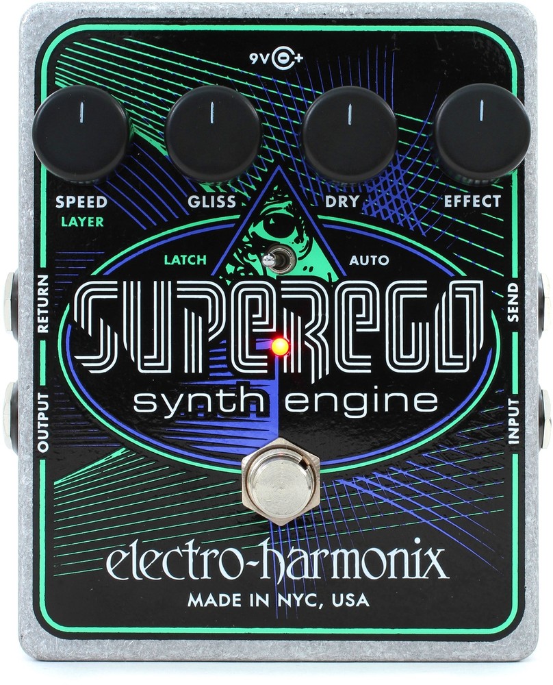 Electro Harmonix Superego Synth Engine Guitar Pedal