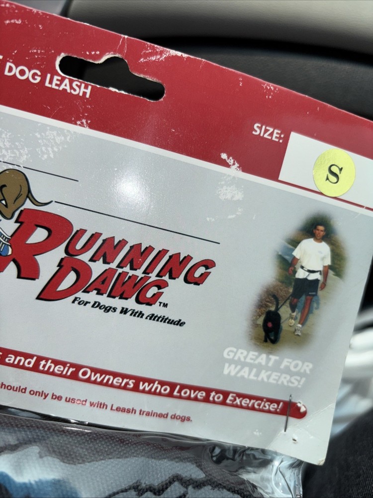 Running Dawg Hands Free Leash Small