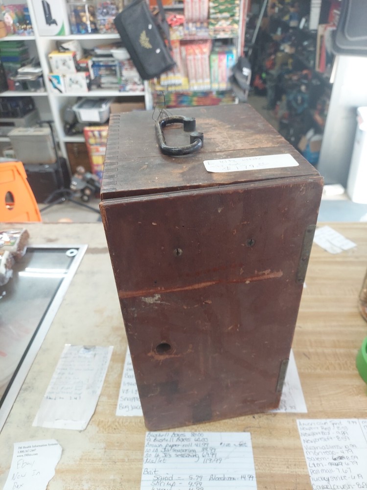 E. Leitz Wetzlar Brass Microscope In Box