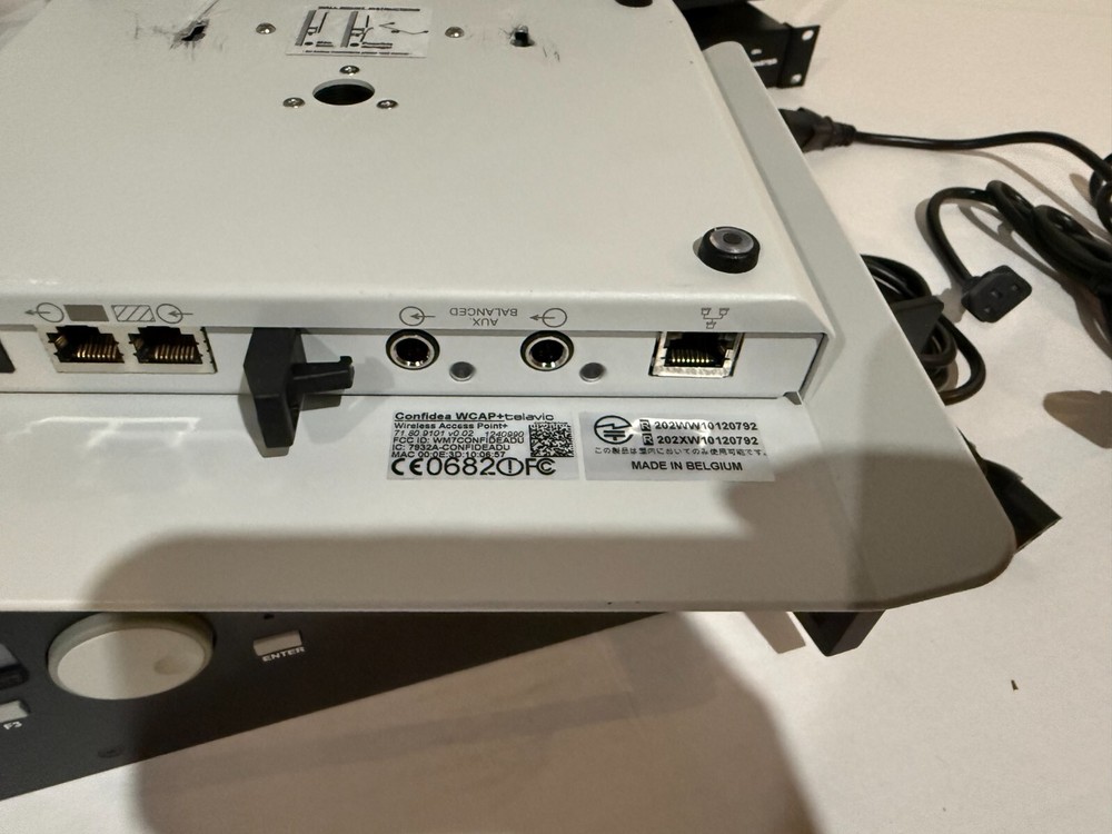 Televic Confidea Wireless Conference Microphone System