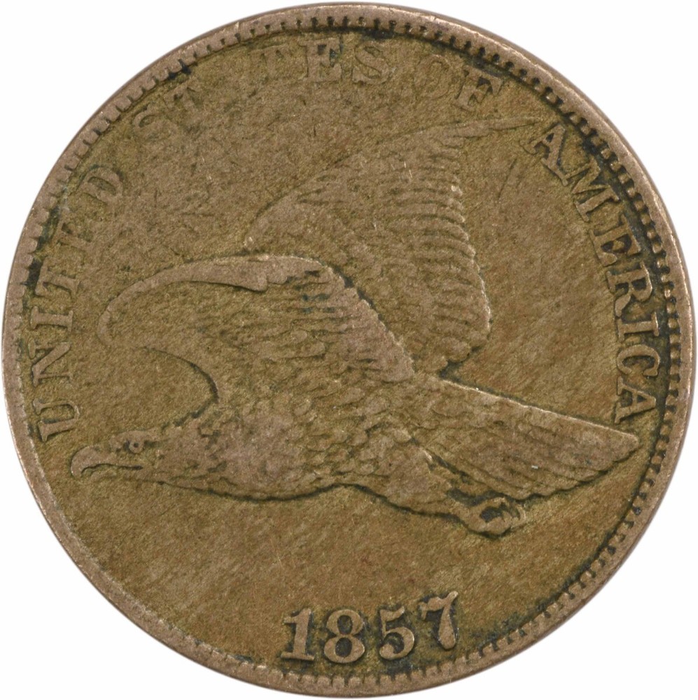 1857 Flying Eagle Cent EF Uncertified #1251