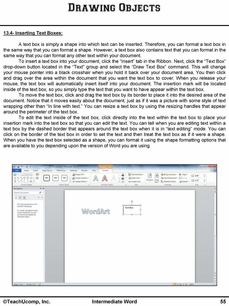 Learn Microsoft WORD 2013 & 2010 Training Tutorial DVD & Digital Course 7 Hours